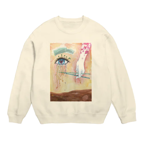 ラーメン大好き人間 Crew Neck Sweatshirt