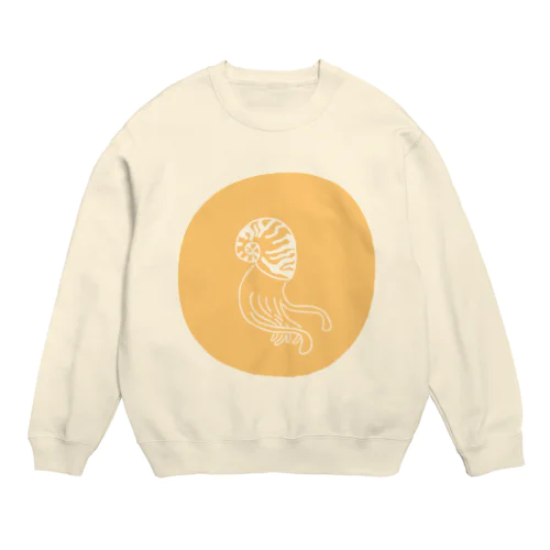 貝のお月見 Crew Neck Sweatshirt