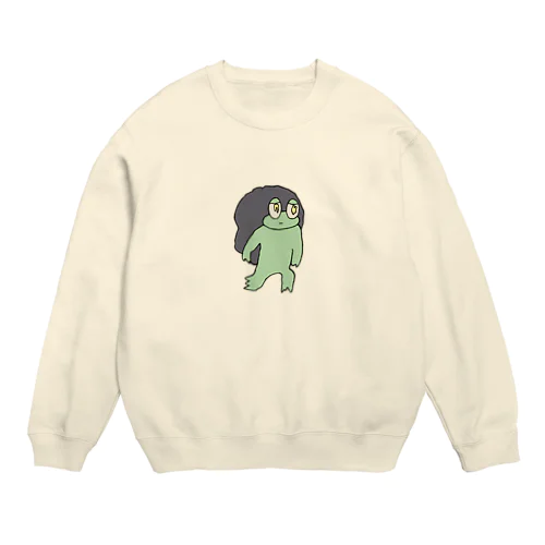 岩を運ぶ Crew Neck Sweatshirt