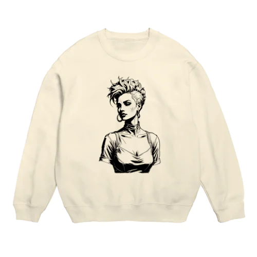 Cool the Punk Crew Neck Sweatshirt