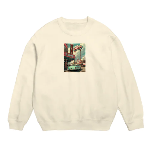 Vintage American City Crew Neck Sweatshirt