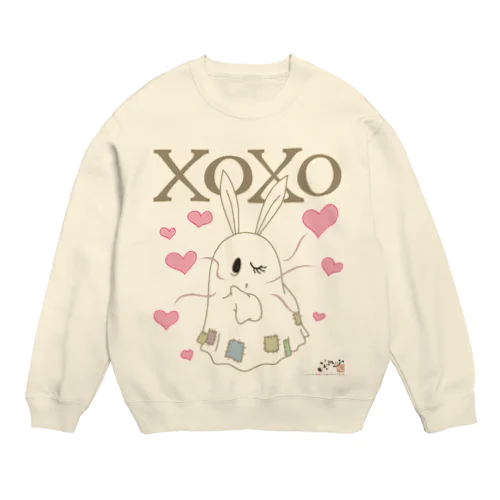 冥土の兎 XOXO編 Crew Neck Sweatshirt