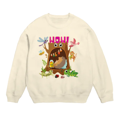 キッズシリーズ「WOW!」 Crew Neck Sweatshirt