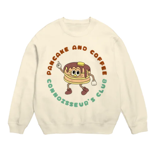 Pancake and Coffee Connoisseur's Club Crew Neck Sweatshirt