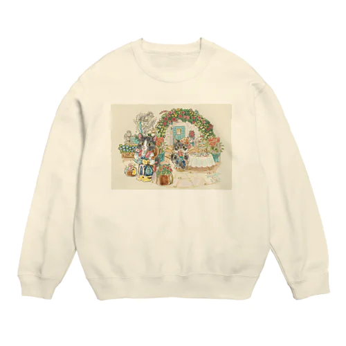 庭師　カイくんとテオくん Crew Neck Sweatshirt