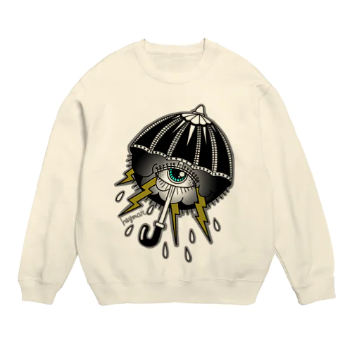 kasa シンプルカラー Crew Neck Sweatshirt