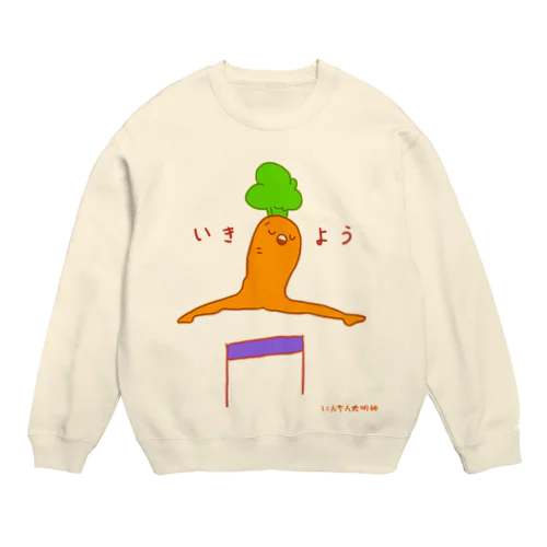 いきよう Crew Neck Sweatshirt