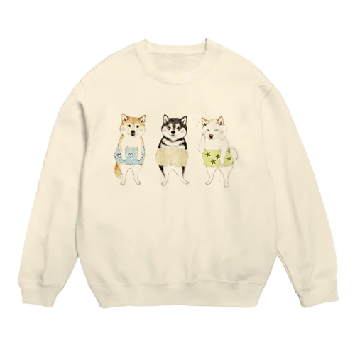 はらまき〜ず Crew Neck Sweatshirt