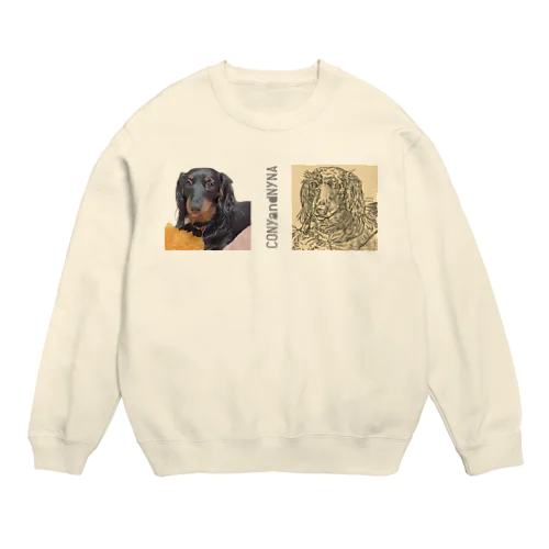 ペロッとダックス（×写真）CONYandNYNA Crew Neck Sweatshirt