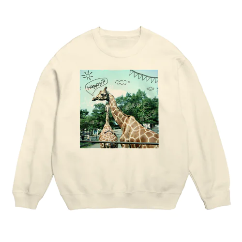 キリンのスローデイズ Crew Neck Sweatshirt