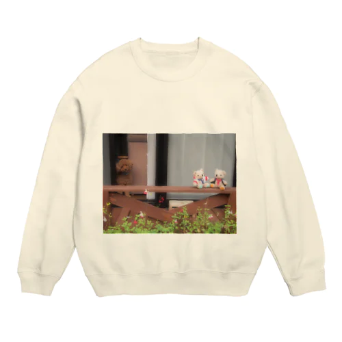 ？？ Crew Neck Sweatshirt