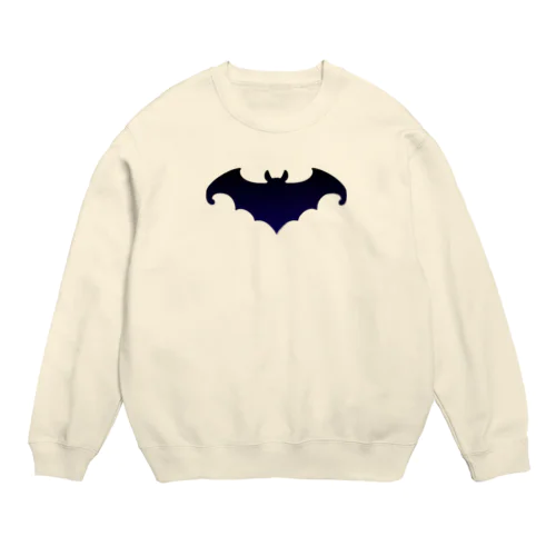 コウモリ Crew Neck Sweatshirt