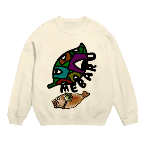 眼張 Crew Neck Sweatshirt