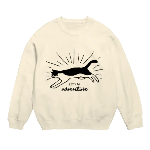 Let's go adventure Crew Neck Sweatshirt