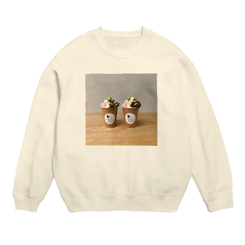 おいしいやーつ Crew Neck Sweatshirt