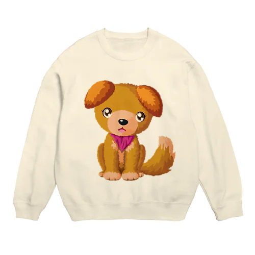 子犬A Crew Neck Sweatshirt