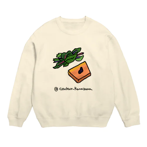 フォアグラのテリーヌ Crew Neck Sweatshirt