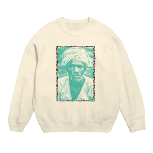 渋い爺 Crew Neck Sweatshirt