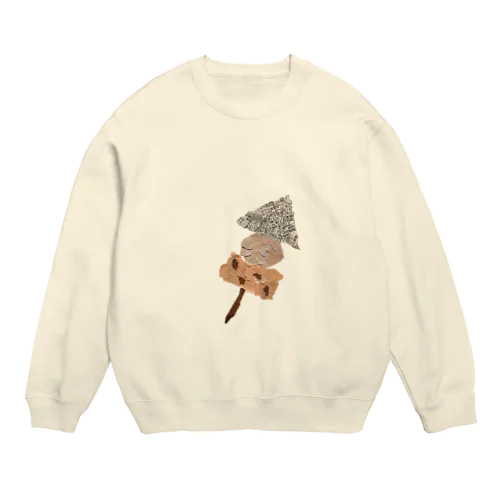 紙ワザおでん Crew Neck Sweatshirt