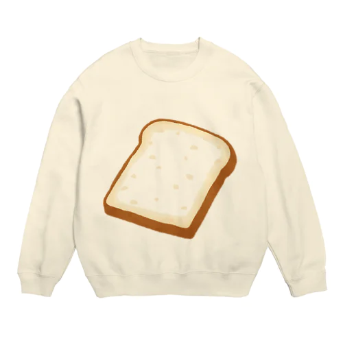 主食はパンです Crew Neck Sweatshirt