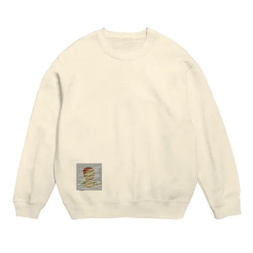 シマシマガール Crew Neck Sweatshirt