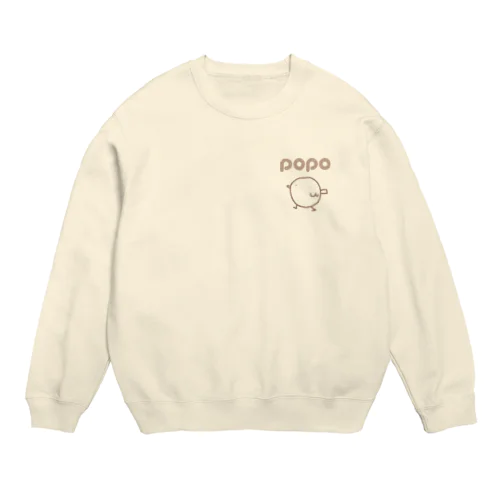 popoちゃん Crew Neck Sweatshirt