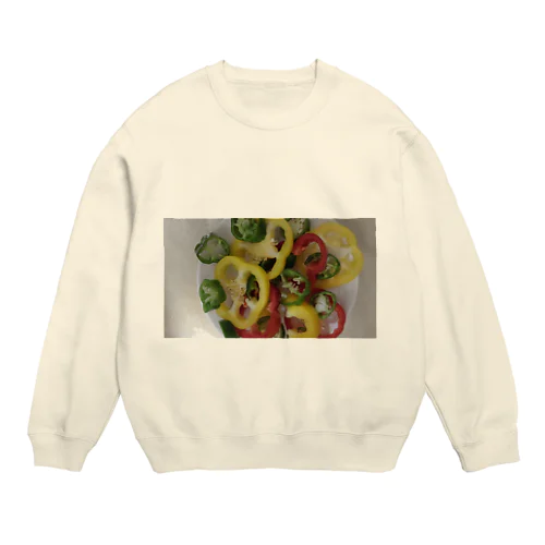 パプリカかっ！？ Crew Neck Sweatshirt