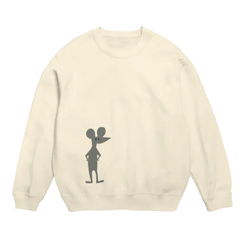 ちょっと小粋なねずみ君 Crew Neck Sweatshirt