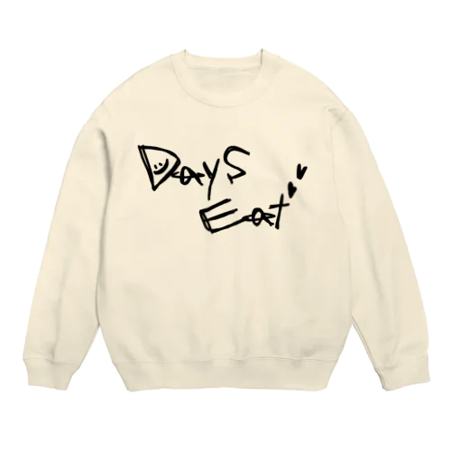Days Eat Crew Neck Sweatshirt