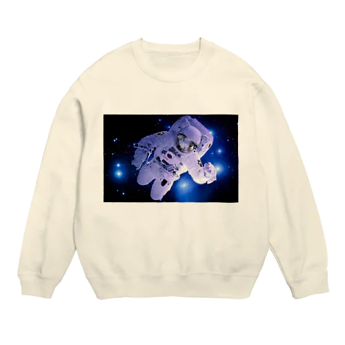 猫の旅　【宇宙飛行】 Crew Neck Sweatshirt