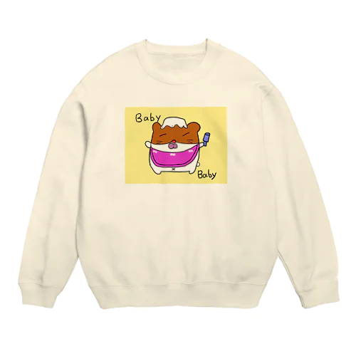 はむはむＢＡＢＹ Crew Neck Sweatshirt