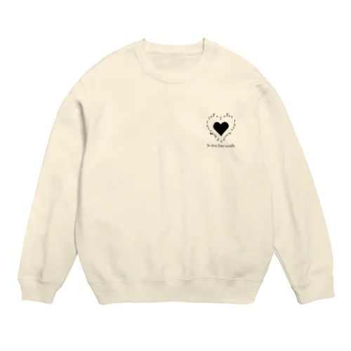 To Put Into Words Crew Neck Sweatshirt