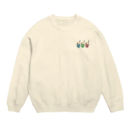 クリームソーダ Crew Neck Sweatshirt