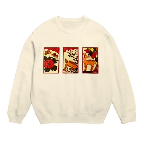 猪鹿蝶 Crew Neck Sweatshirt