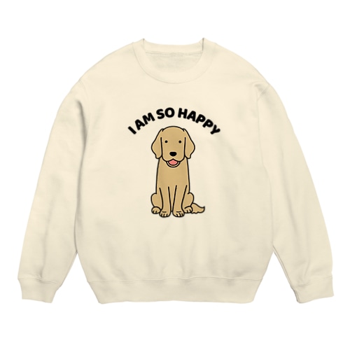 HAPPY Crew Neck Sweatshirt