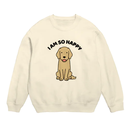 HAPPY Crew Neck Sweatshirt