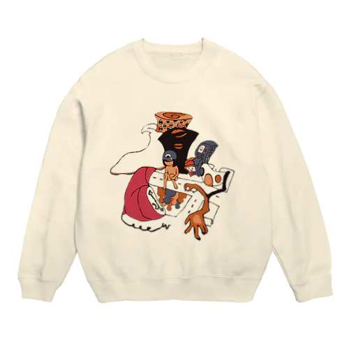 ぼくのせかい Crew Neck Sweatshirt