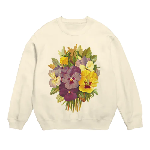 パンジー Crew Neck Sweatshirt