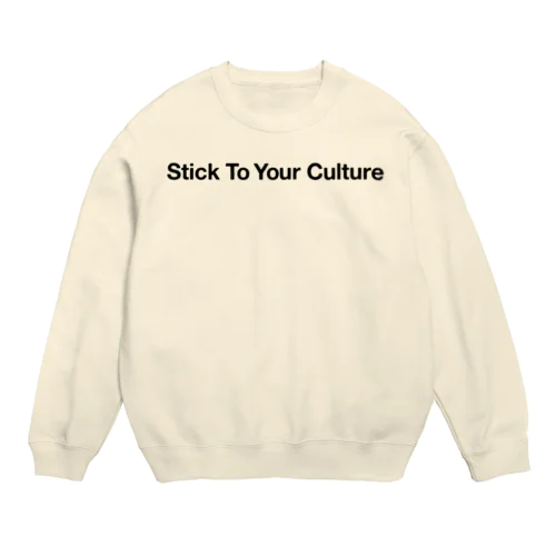 STYC straight logo Crew Neck Sweatshirt