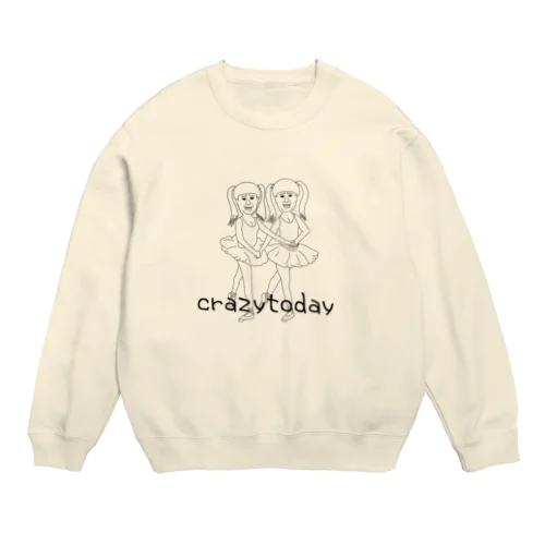 Crazygirl  Crew Neck Sweatshirt