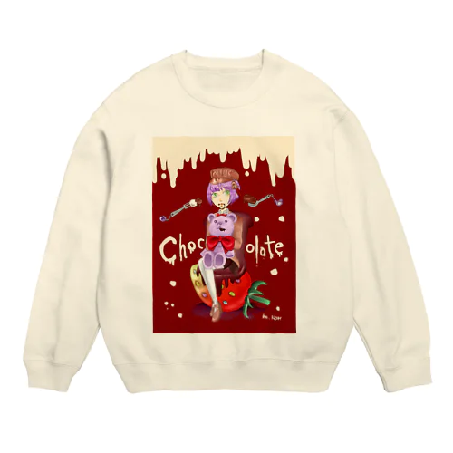 chocolate★ＢＯＹ Crew Neck Sweatshirt