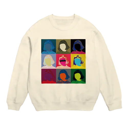 MASH UP MASH GIRL Crew Neck Sweatshirt