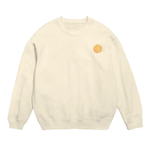 オレンジサファイア  Crew Neck Sweatshirt