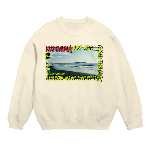 鵠沼海岸　Beahシリーズ Crew Neck Sweatshirt