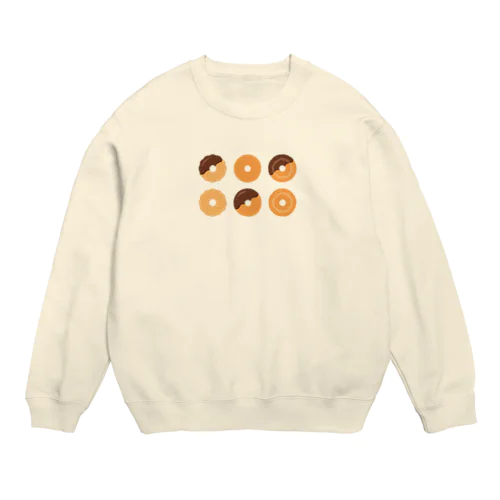 シンプルドーナツ Crew Neck Sweatshirt