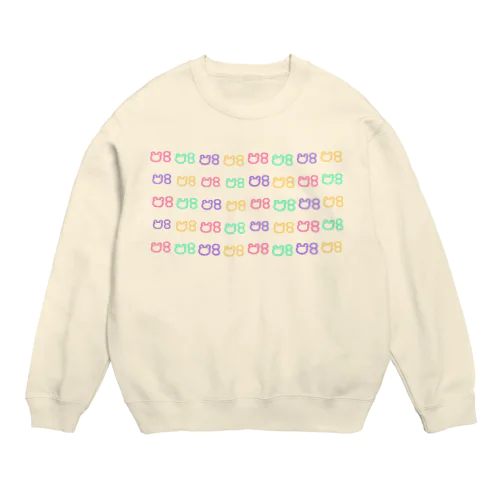 クマバチ集合体 Crew Neck Sweatshirt