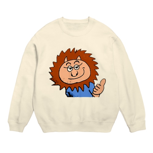 ライオじさんの日常 (ライオ兄さん) IWBCch Crew Neck Sweatshirt