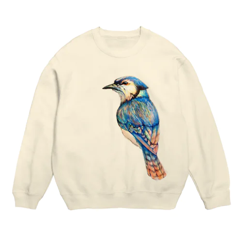 BLUEBIRD Crew Neck Sweatshirt