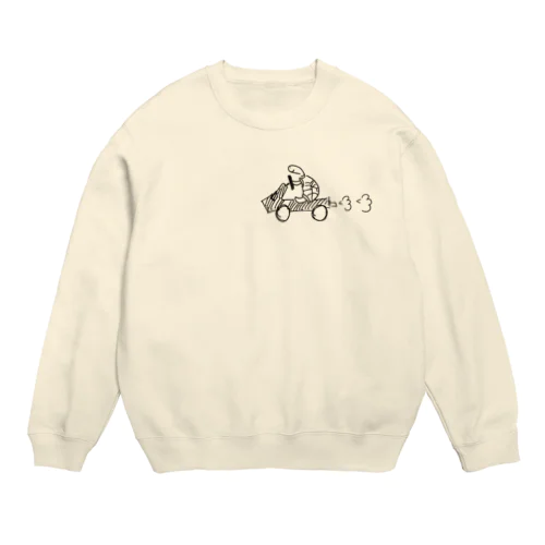 急ぐカメ Crew Neck Sweatshirt