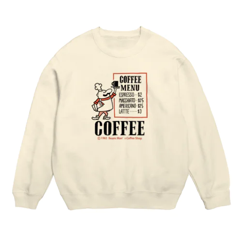 ビーンズマンのCOFFEE SHOP Crew Neck Sweatshirt